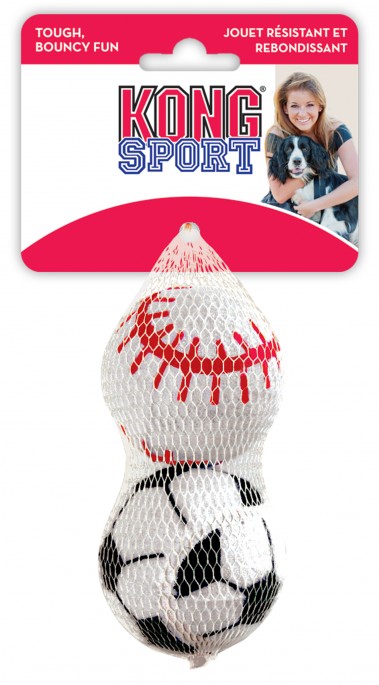 KONG Kraftige Tennisballer, Stort utvalg lekeballer til Hund