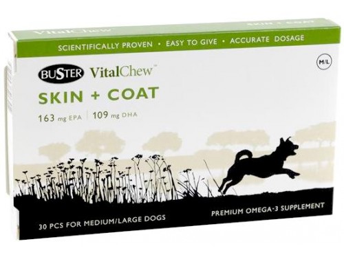 Buster VitalChew Skin + Coat, Andre Produkter til Hund