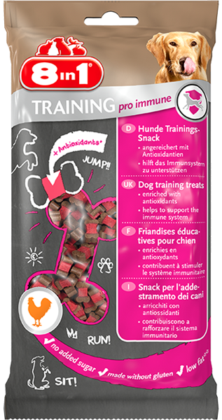 8in1 Training pro immune, Stort Utvalg Treningsgodbiter til Hund