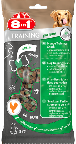 8in1 Training pro learn, Stort Utvalg Treningsgodbiter til Hund