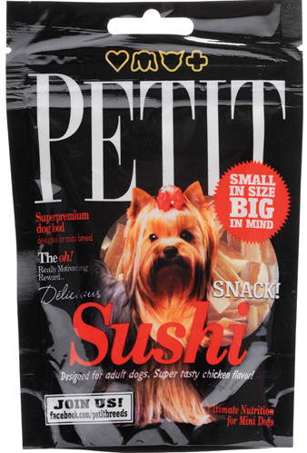 Brit Petit Sushi Treningsgodbiter, Stort Utvalg Treningsgodbiter til Hund
