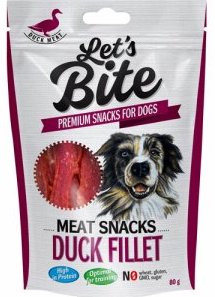 Brit Let´s Bite! Andefilet, Stort utvalg Godbiter og Snacks til Hunder