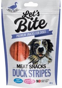 Brit Let´s Bite! Andestrimler, Stort utvalg Godbiter og Snacks til Hunder