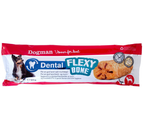 Dogman Dental Flexy Tygg, Tyggeben og Annen Tygg til Hund