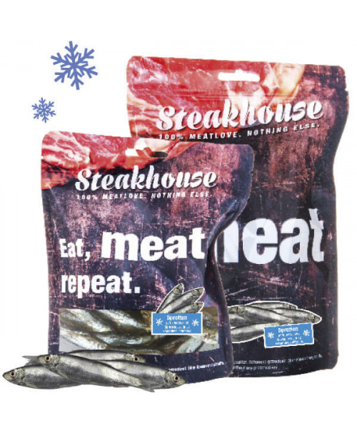 MeatLove Steakhouse Steakhouse Fisk, Stort utvalg Godbiter og Snacks til Hunder