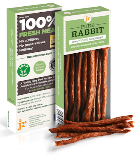 JR Products Pure Kanin, Sticks, Naturtygg 100% rent