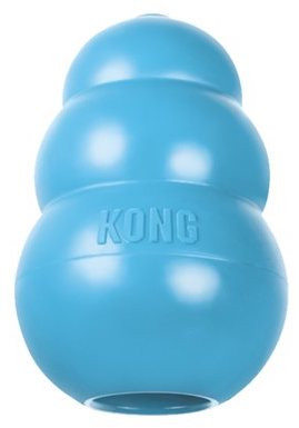 KONG Original Puppy, Blå, Hjernetrimsleker og aktiviseringsleker