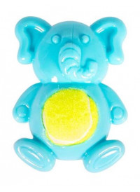 Trixie Valpeleke Elefant med Ball - Blå