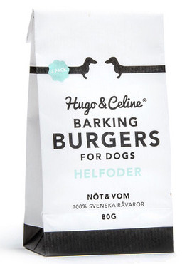 Hugo & Celine Barking Burger, Stort utvalg Godbiter og Snacks til Hunder