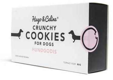Hugo & Celine Crunchy Cookies, Stort utvalg Godbiter og Snacks til Hunder