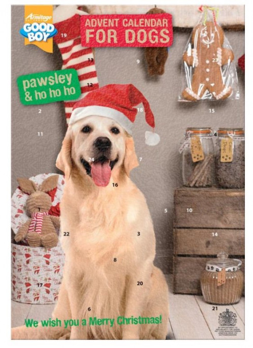 spørge Sæt tabellen op Victor Good Boy Julekalender Pawsley til Hunder