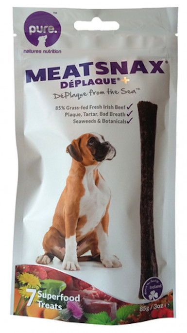 Pure Meatsnax DéPlaque+, Stort utvalg Godbiter og Snacks til Hunder