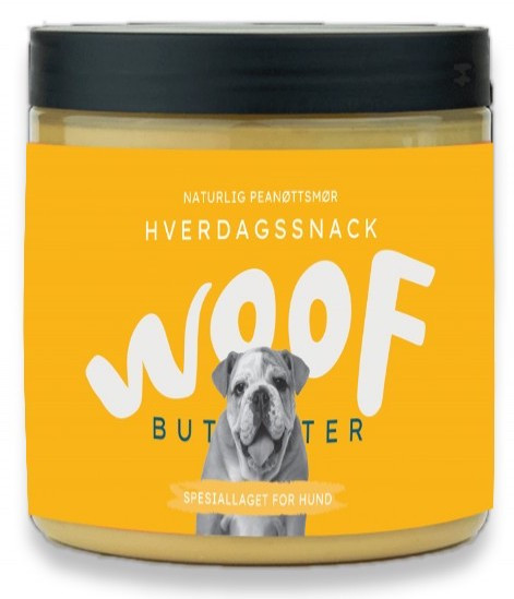 Woof Woof Butter HverdagsSnack, Stort utvalg Godbiter og Snacks til Hunder