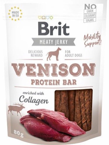 Brit Protein snacks - Hjort, Stort utvalg Godbiter og Snacks til Hunder
