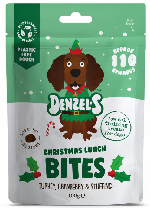 Denzel´s Christmas Lunch Bites, Stort Utvalg Treningsgodbiter til Hund