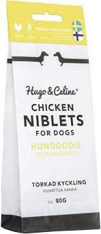 Hugo & Celine Chicken Niblets, Stort Utvalg Treningsgodbiter til Hund